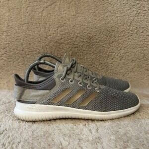Adidas Cloudfoam Lite Racer Adapt Gray Running Shoes Sneakers DA9835 Womens 7.5